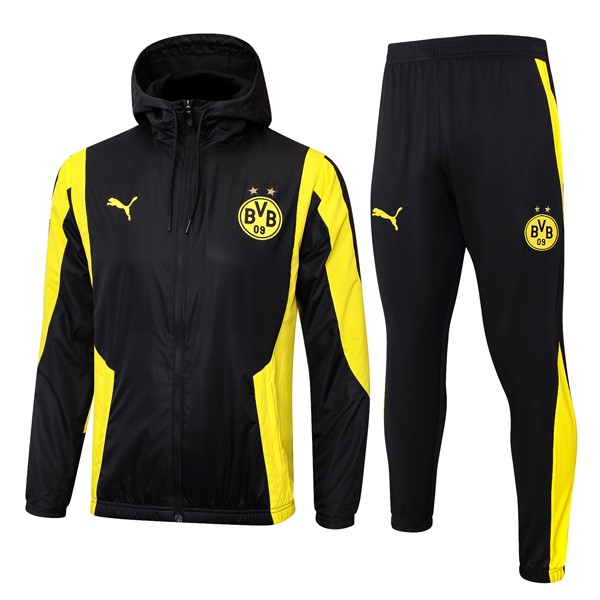 Rompevientos Borussia Dortmund 2024-2025 Amarillo Negro